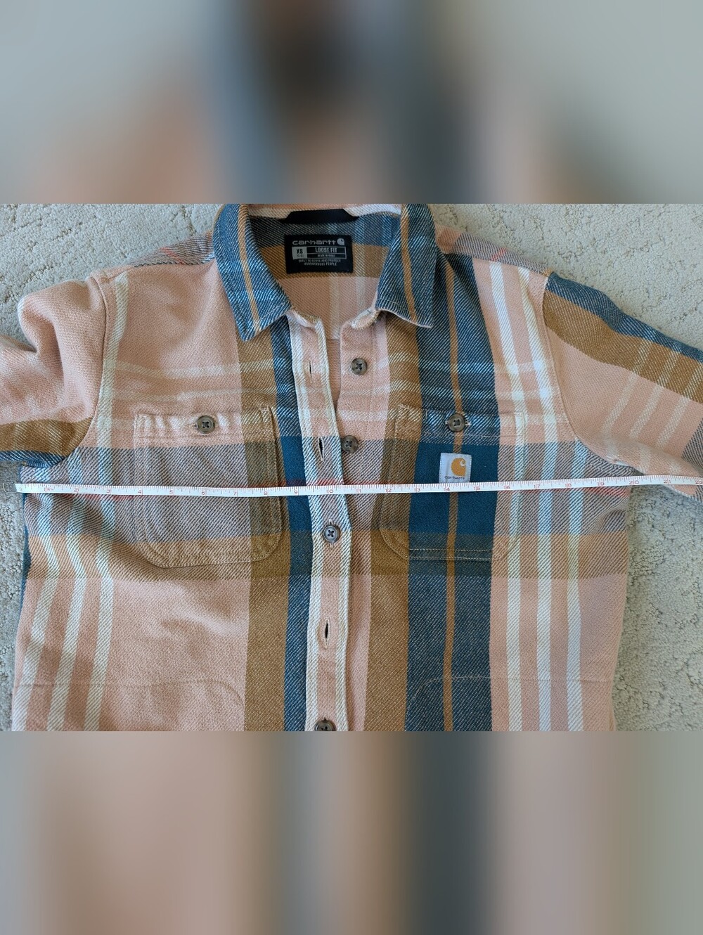 Like New, Carhartt Heavyweight Shirt Jacket, Sz XS - Picture 4 of 7